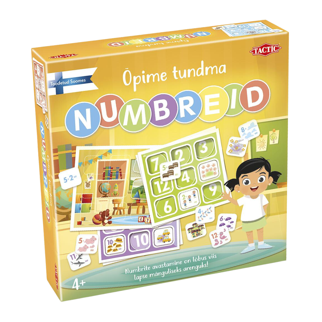 Tactic lauamäng Õpime tundma numbreid