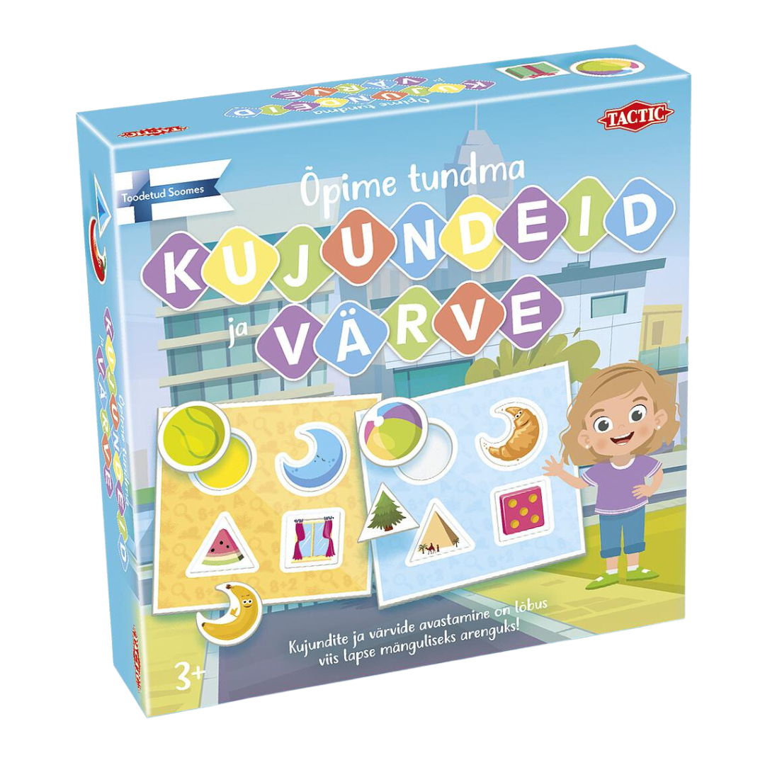 Tactic lauamäng Õpime tundma kujundeid ja värve