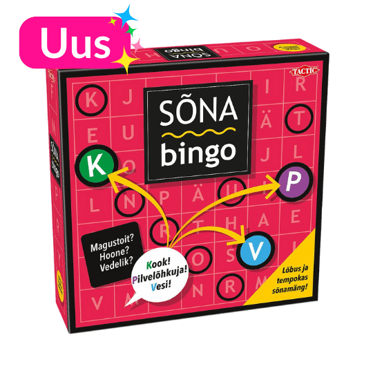 Tactic lauamäng Sõna Bingo