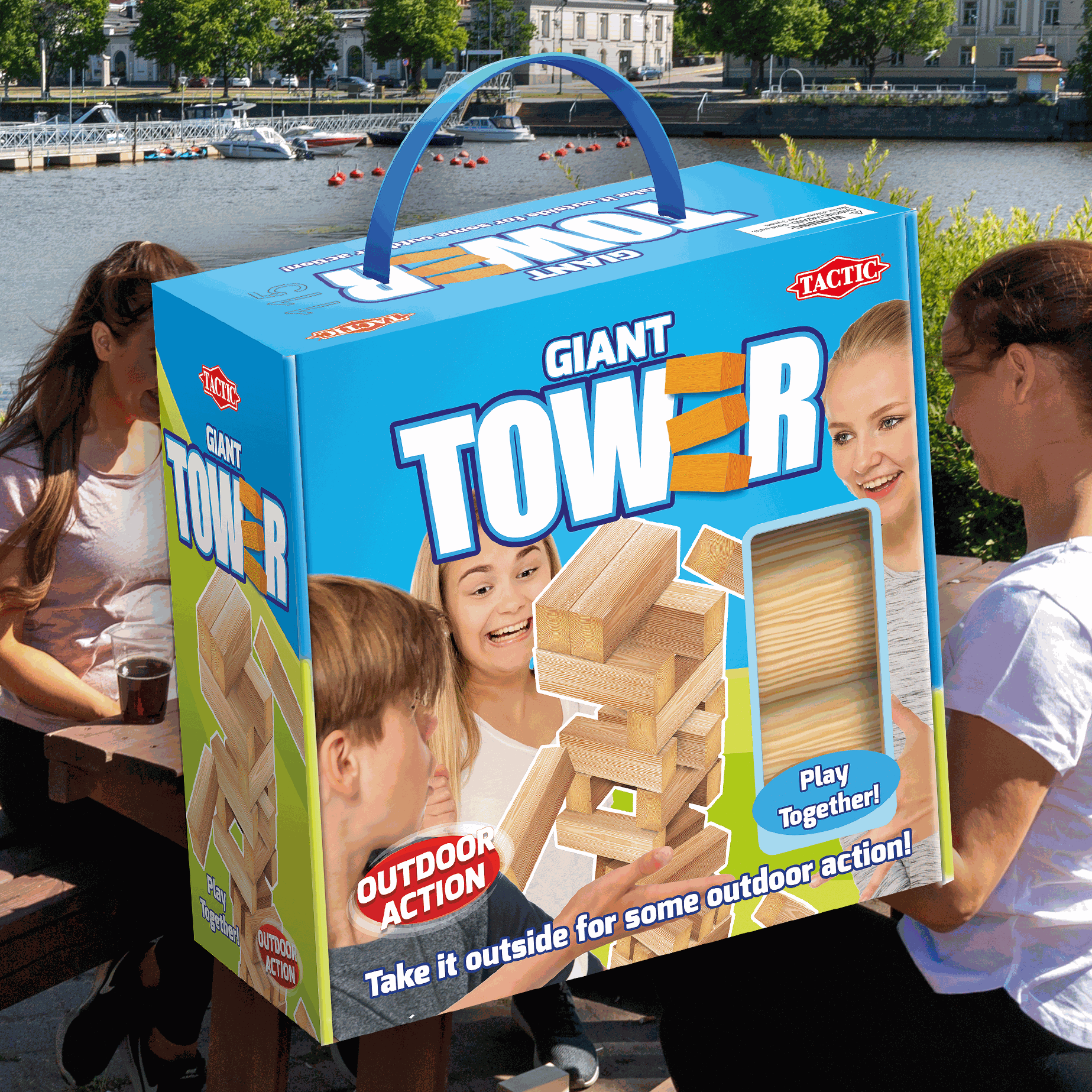 Tactic XL Torn õuemäng Jenga