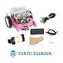 Tartu Ülikooli Robootika MOOC mBot komplekt roosa