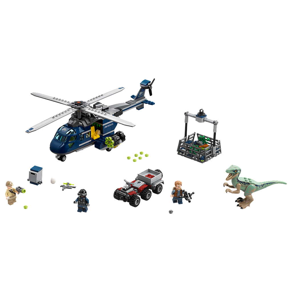 LEGO Jurassic World Sinise tagaajamine