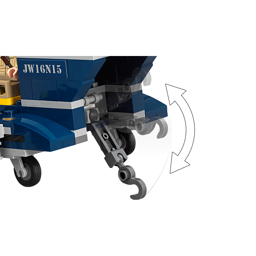 LEGO Jurassic World Sinise tagaajamine