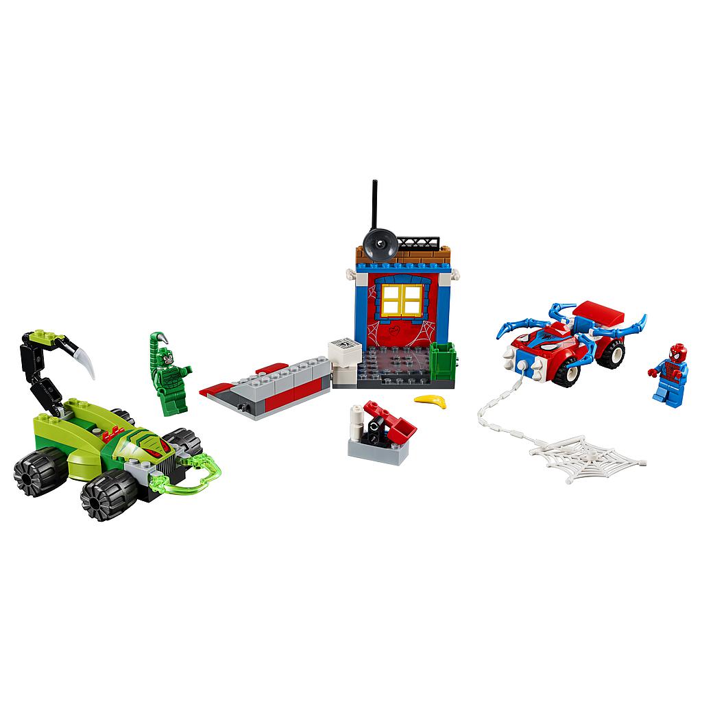 LEGO Juniors Ämblikmehe ja Scorpioni tänavaheitlus