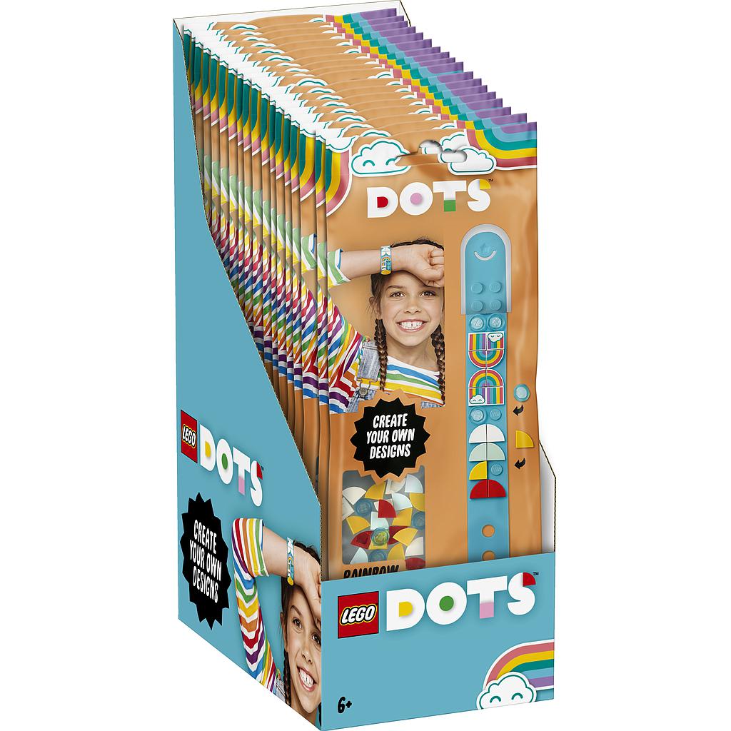 LEGO DOTs Vikerkaare pildiga käevõru