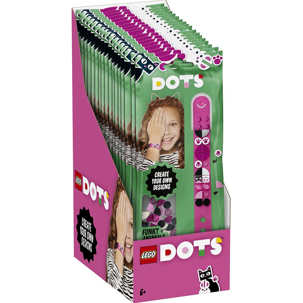 LEGO DOTs Ägedate loomade pildiga käevõru