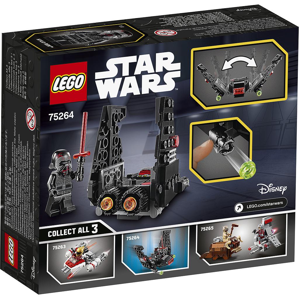 LEGO Star Wars Kylo Reni lennuki mikrovõitleja 75264