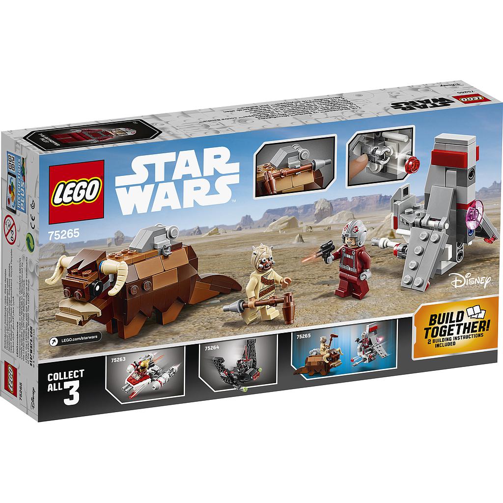 LEGO Star Wars T-16 Skyhopper vs bantha mikrovõitleja