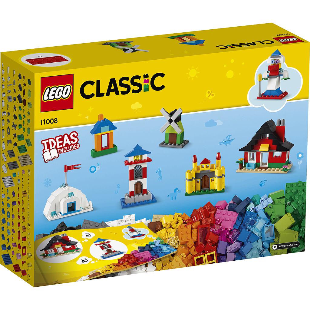 LEGO Classic 4+ Bricks and Houses Building Set 11008