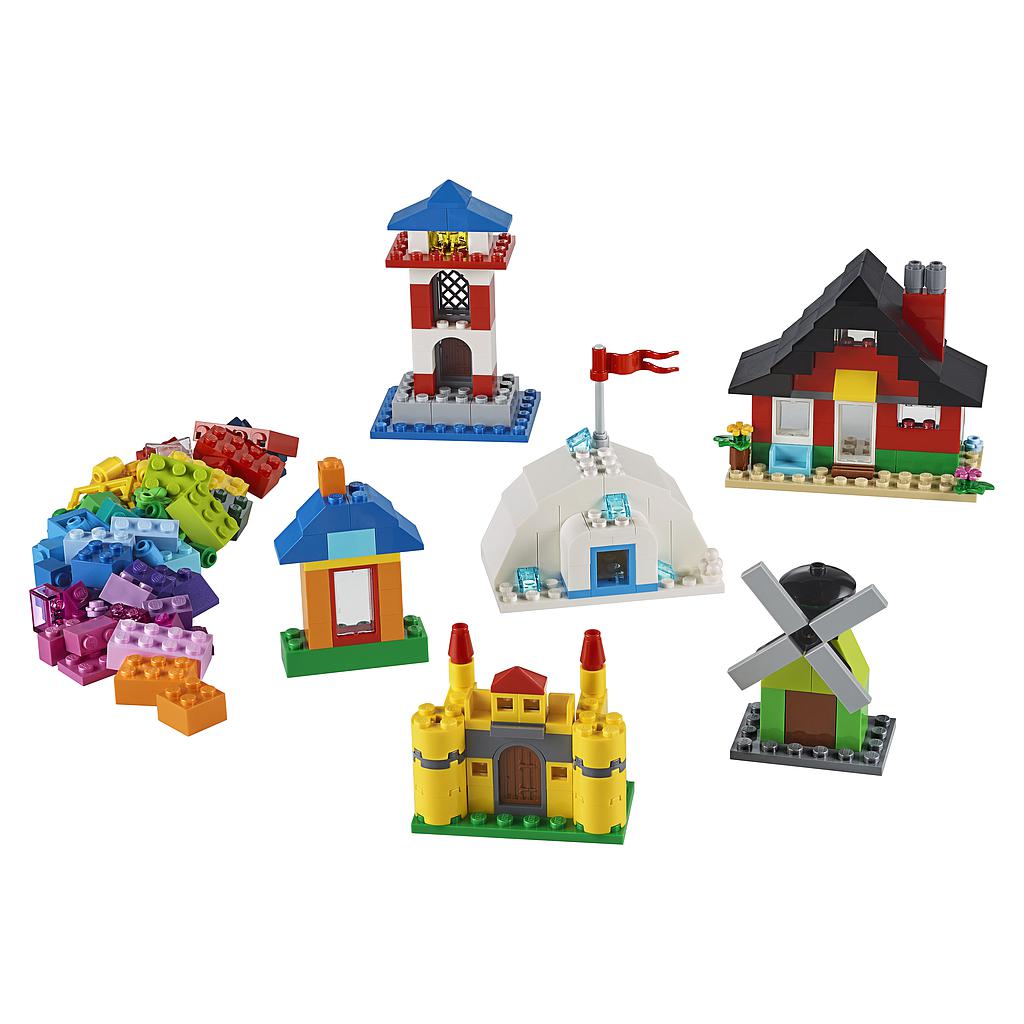 LEGO Classic 4+ Bricks and Houses Building Set 11008