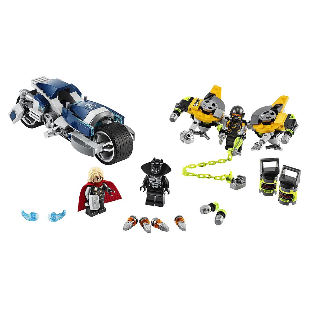 LEGO Super Heroes Tasujate rünnak kiirrattal