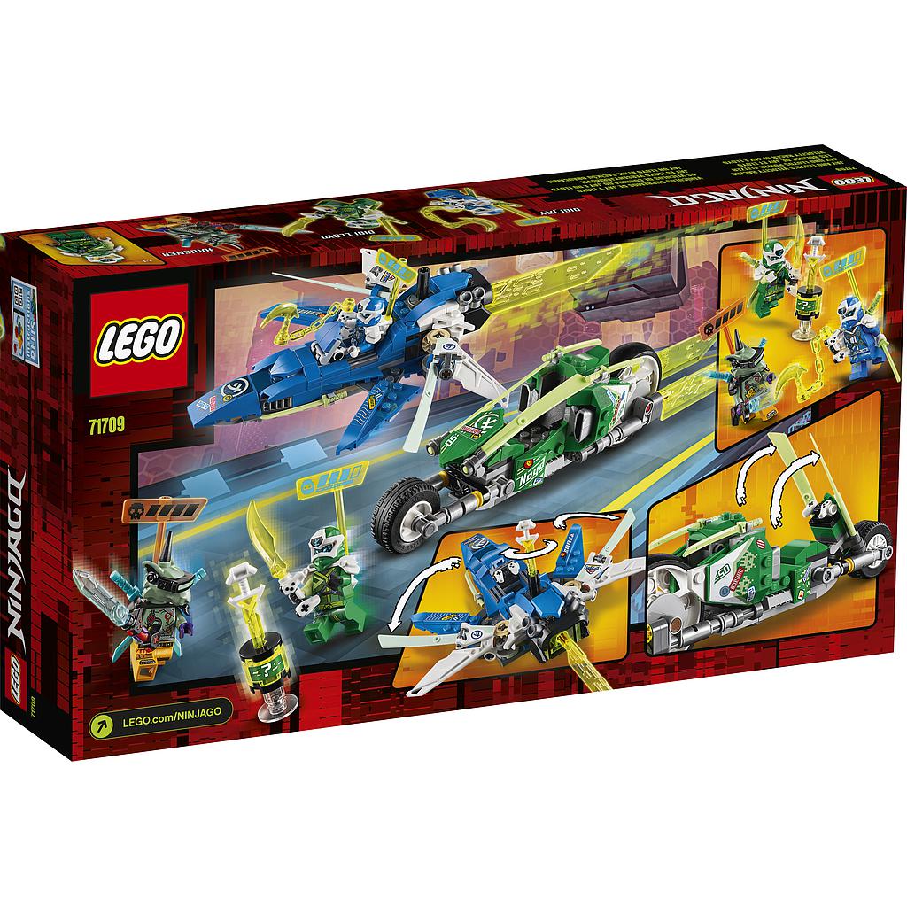 LEGO Ninjago Jay ja Lloydi võidusõidumasinad 71709
