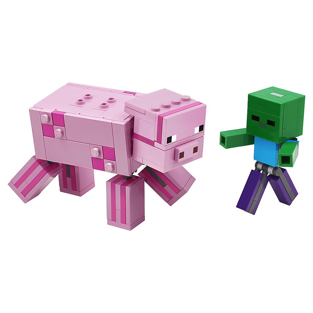 LEGO Minecraft BigFig Põssa Zombibeebiga