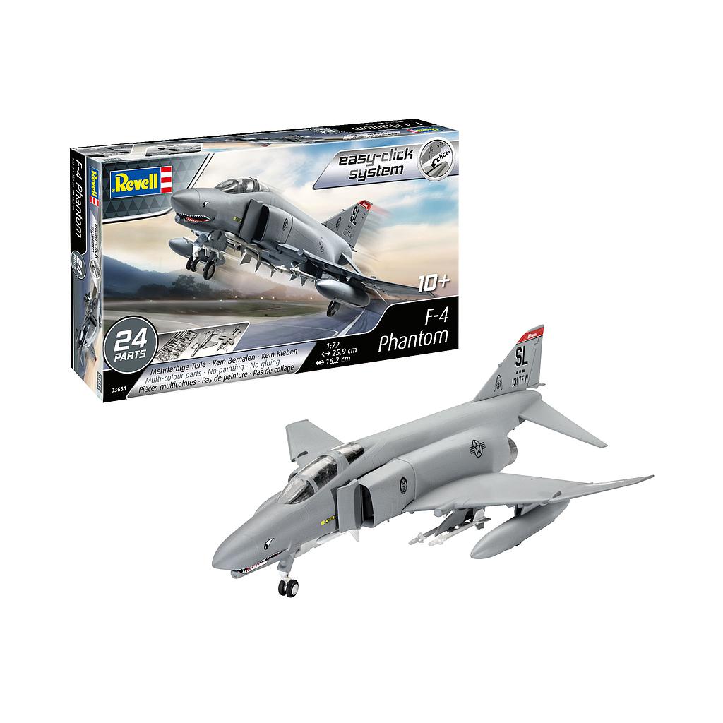 Revell F-4E Phantom 1:72 Easy-Click