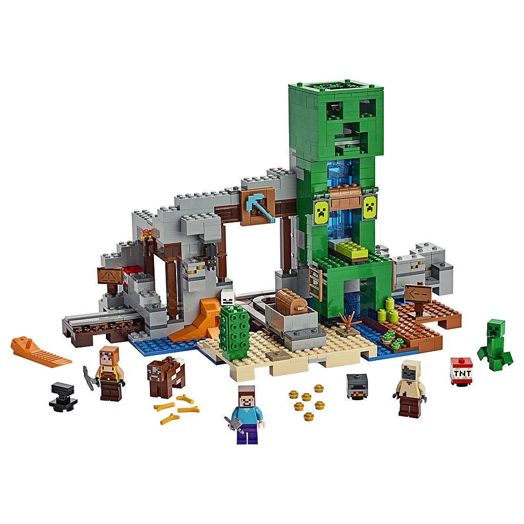 LEGO Minecraft Creeper-i kaevandus 21155