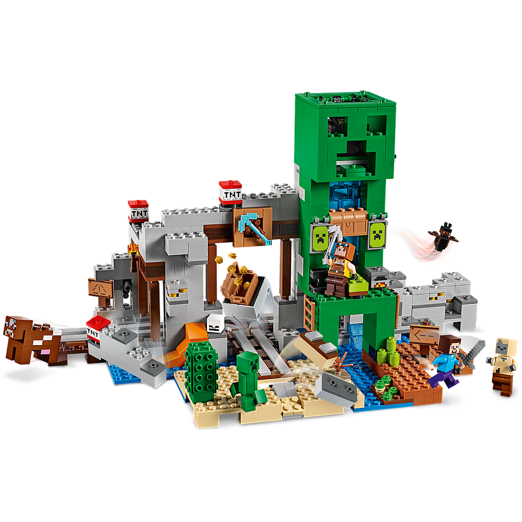 LEGO Minecraft Creeper-i kaevandus 21155