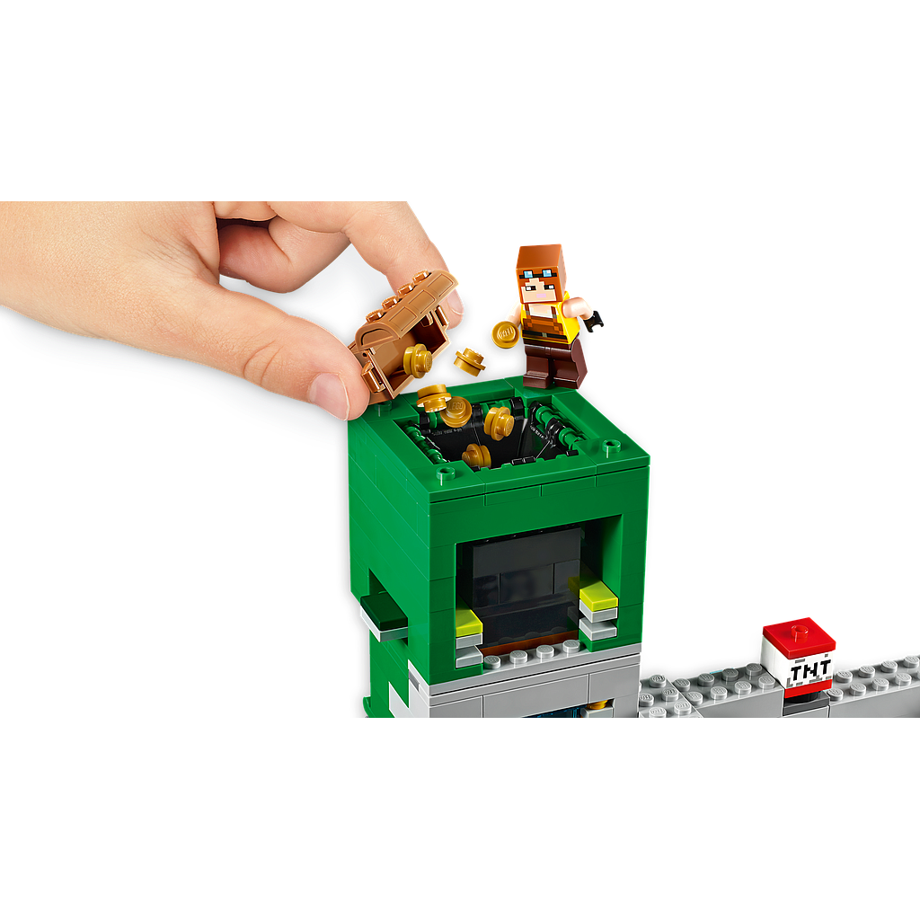 LEGO Minecraft Creeper-i kaevandus 21155