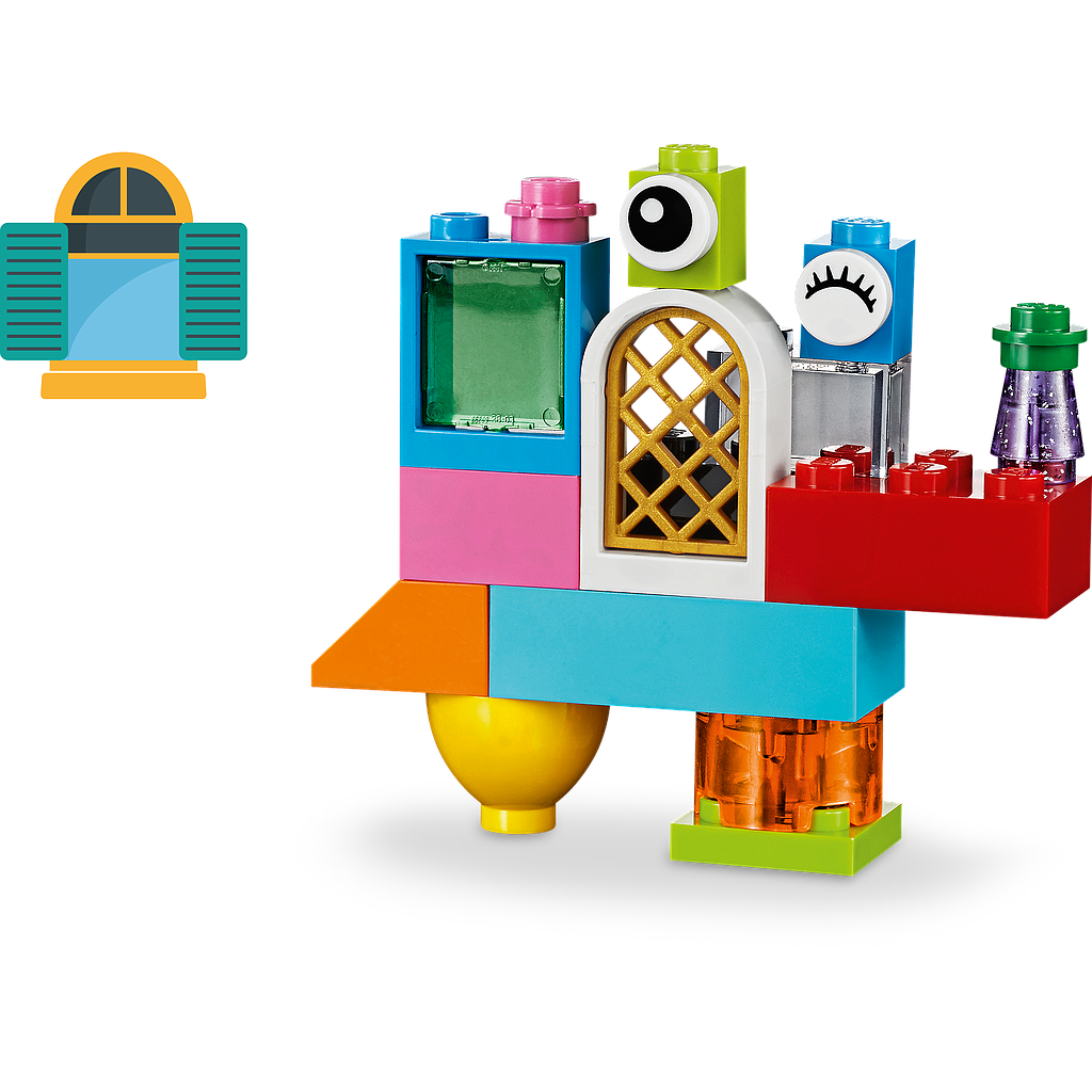 LEGO Classic Loomingulised aknad 11004