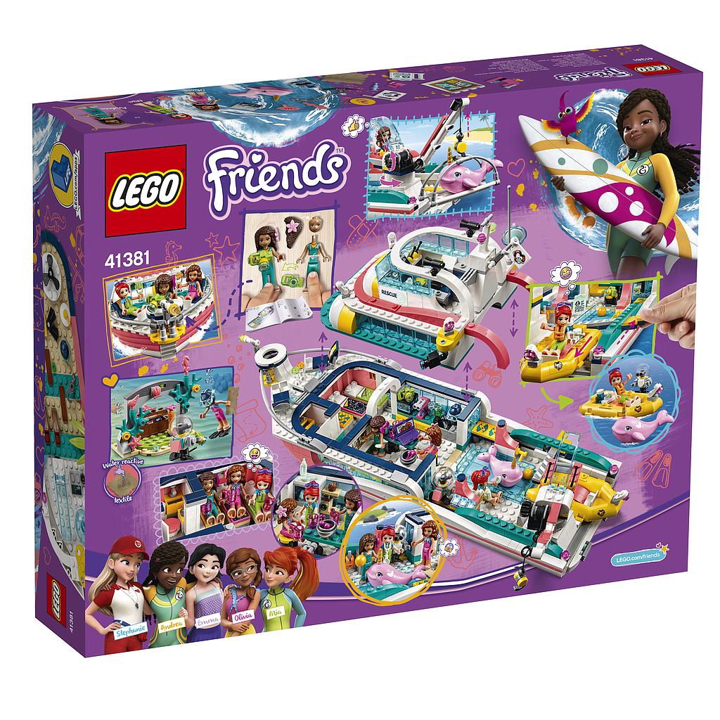 LEGO Friends Päästemissiooni paat