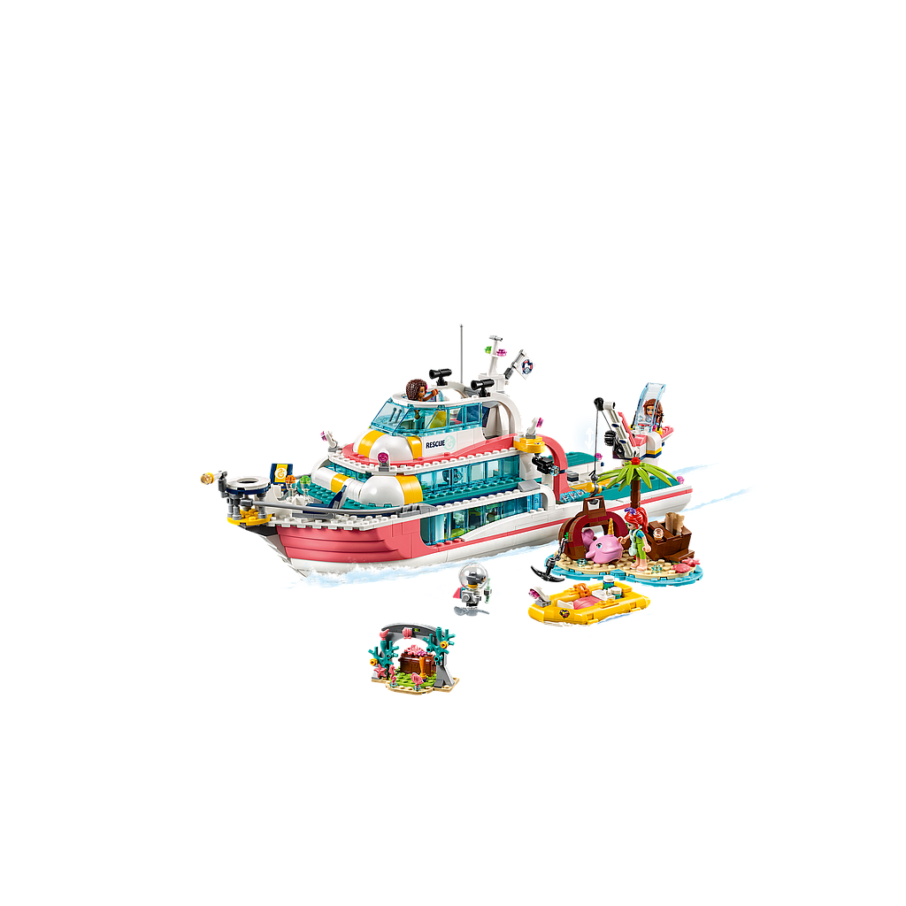 LEGO Friends Päästemissiooni paat