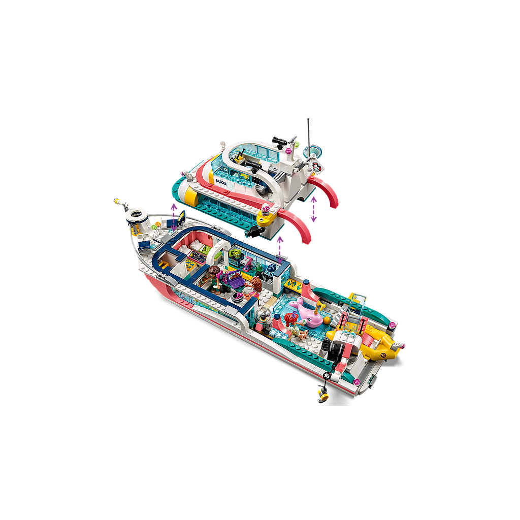 LEGO Friends Päästemissiooni paat