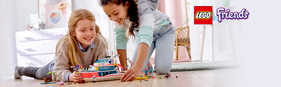 LEGO Friends Päästemissiooni paat