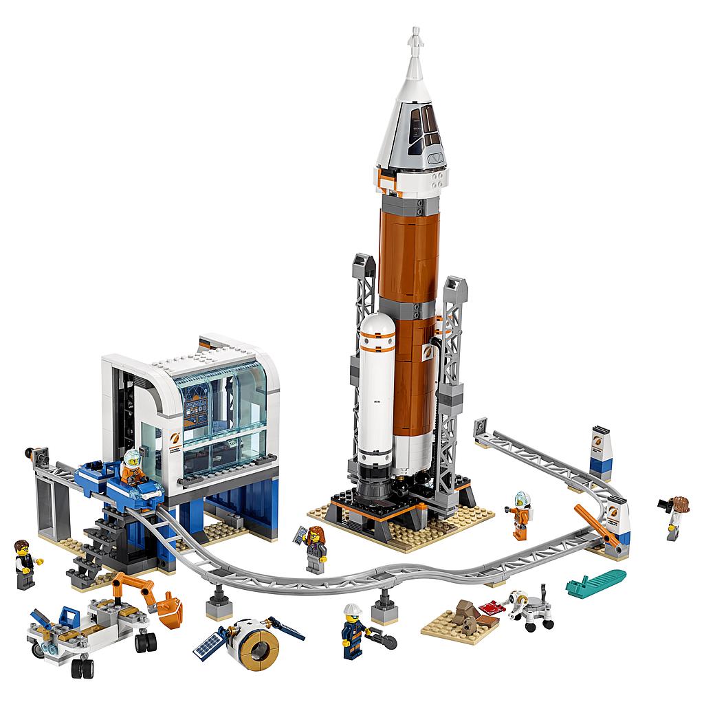 LEGO City Süvakosmoserakett ja juhtimiskeskus