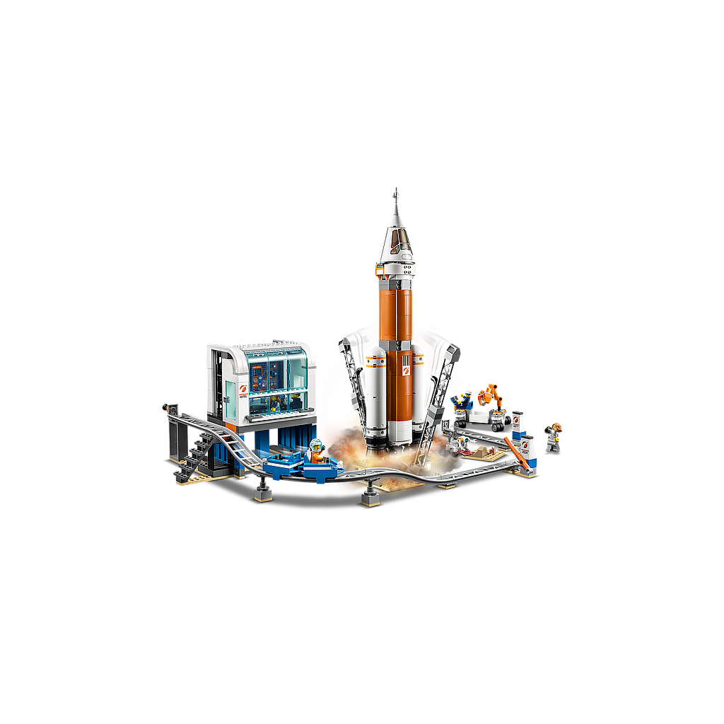 LEGO City Süvakosmoserakett ja juhtimiskeskus