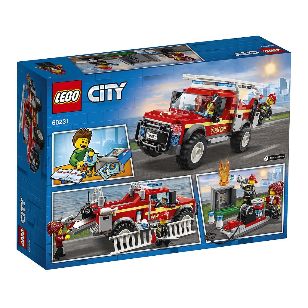LEGO City Tuletõrjeülema päästeauto 60231