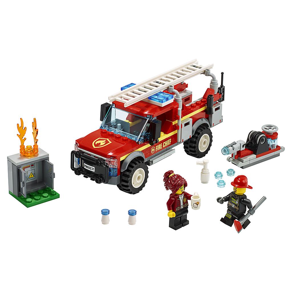 LEGO City Tuletõrjeülema päästeauto 60231