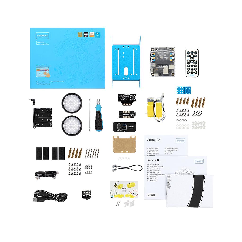mBot robot LED maatriks ekraaniga (Bluetooth)