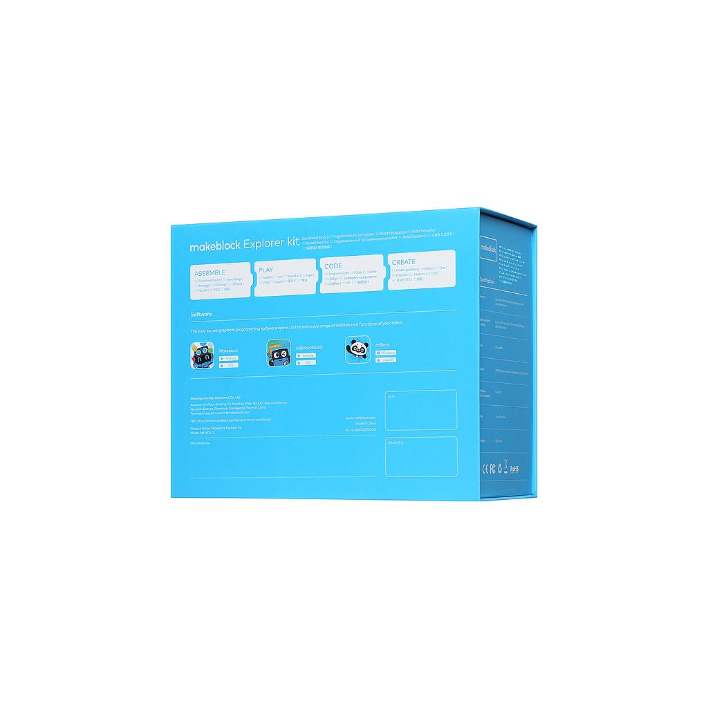 mBot robot LED maatriks ekraaniga (Bluetooth)