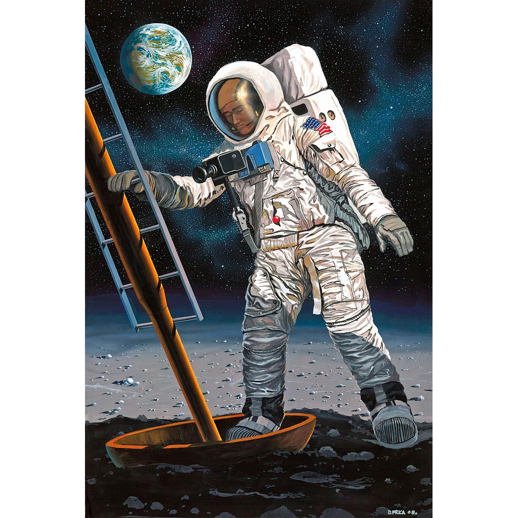 Revell Apollo 11 Astronaut on the Moon 1:8