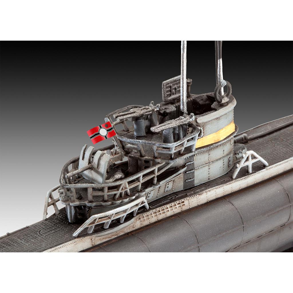 Revell liimitav mudel Saksa allveelaev VII C/41 1:350