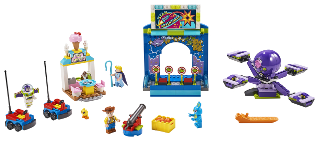 LEGO Juniors Buzzi ja Woody karnevalimöll