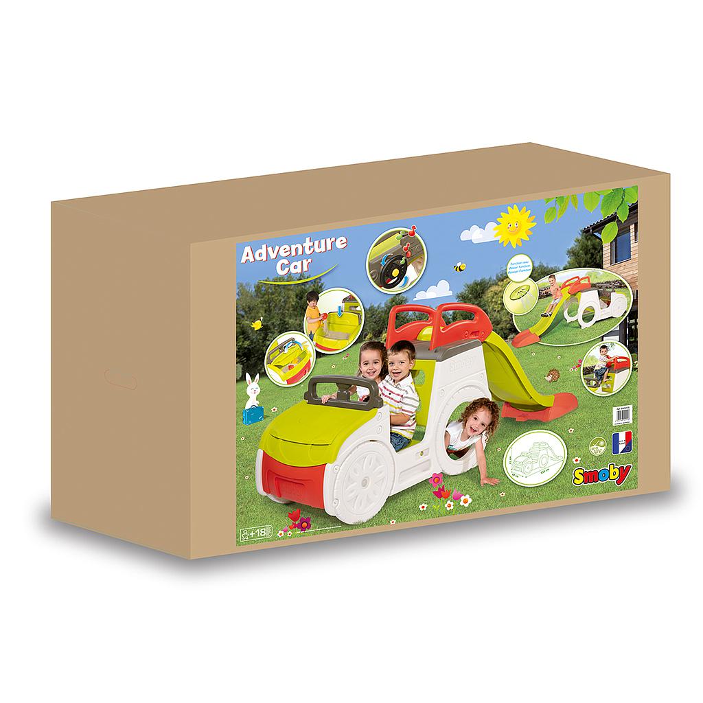 Smoby seiklusauto liumäega