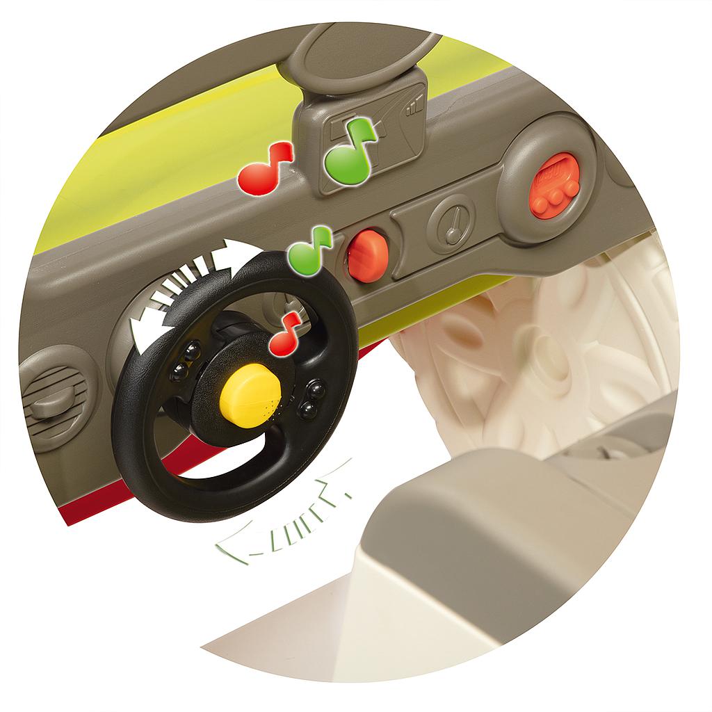 Smoby seiklusauto liumäega