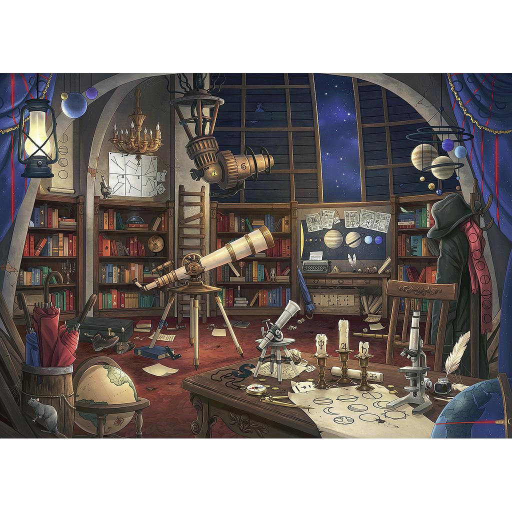 Ravensburger pusle 759 tk Põgenemistuba Observatoorium