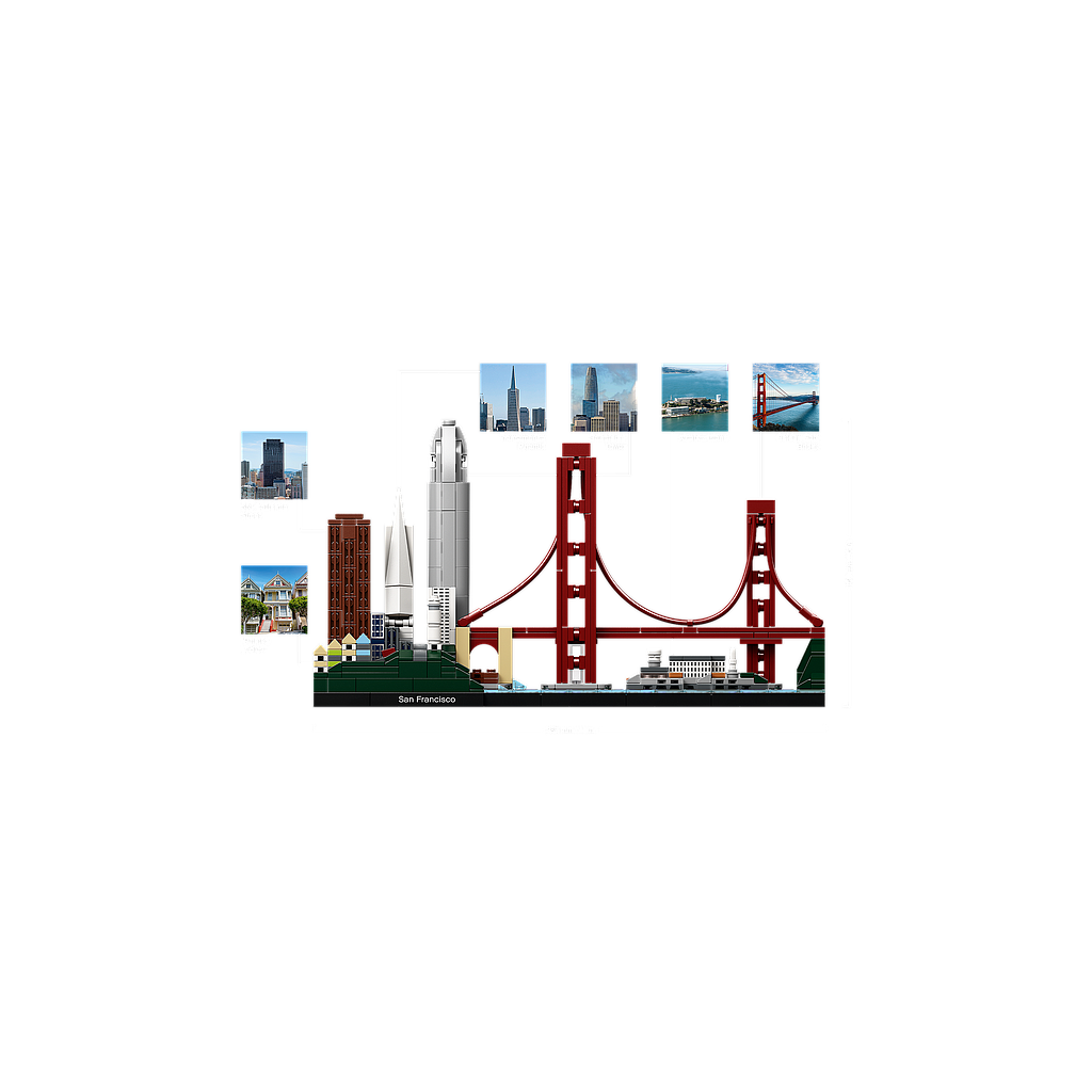 LEGO Arhitecture San Francisco 21043