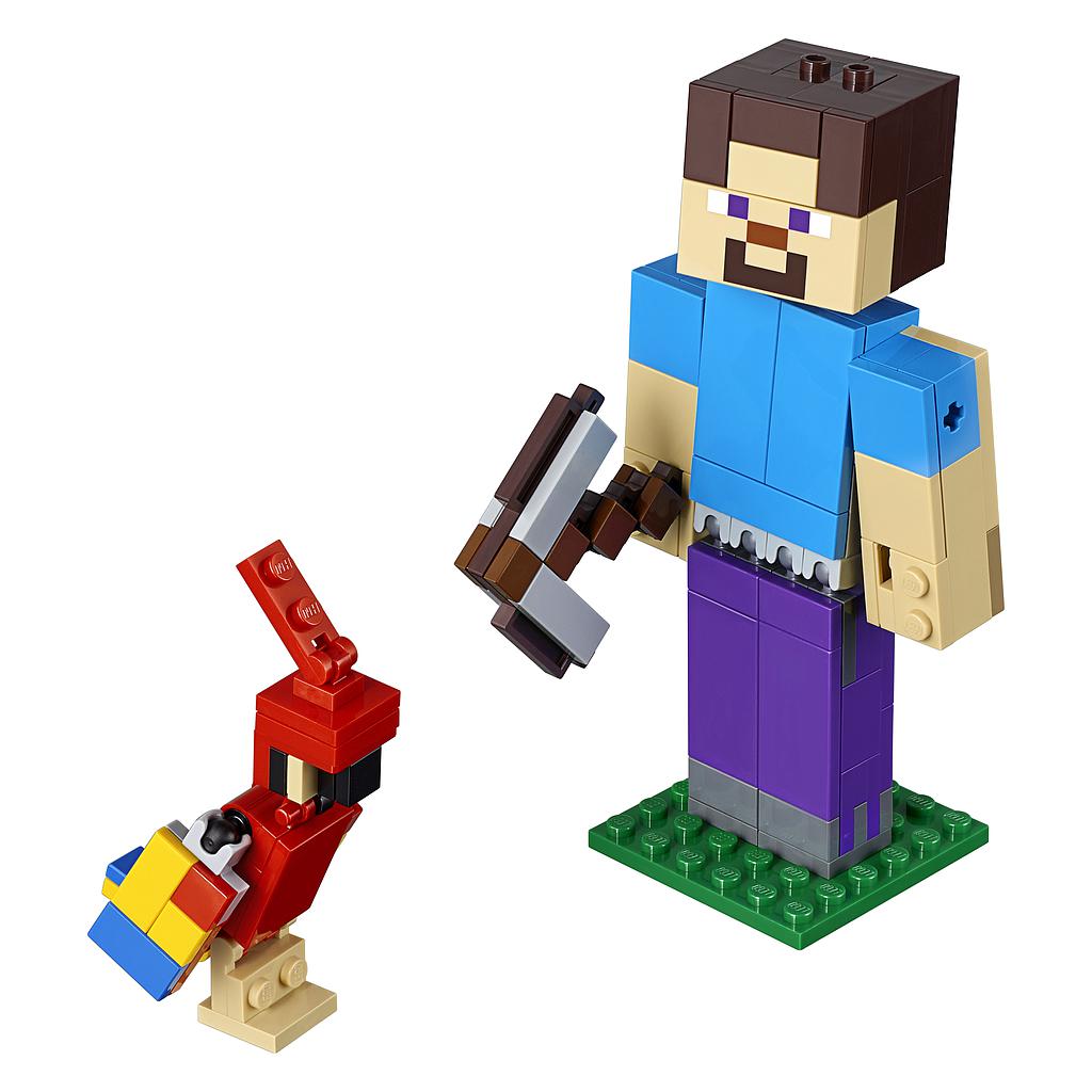 LEGO Minecraft BigFig Steve papagoiga