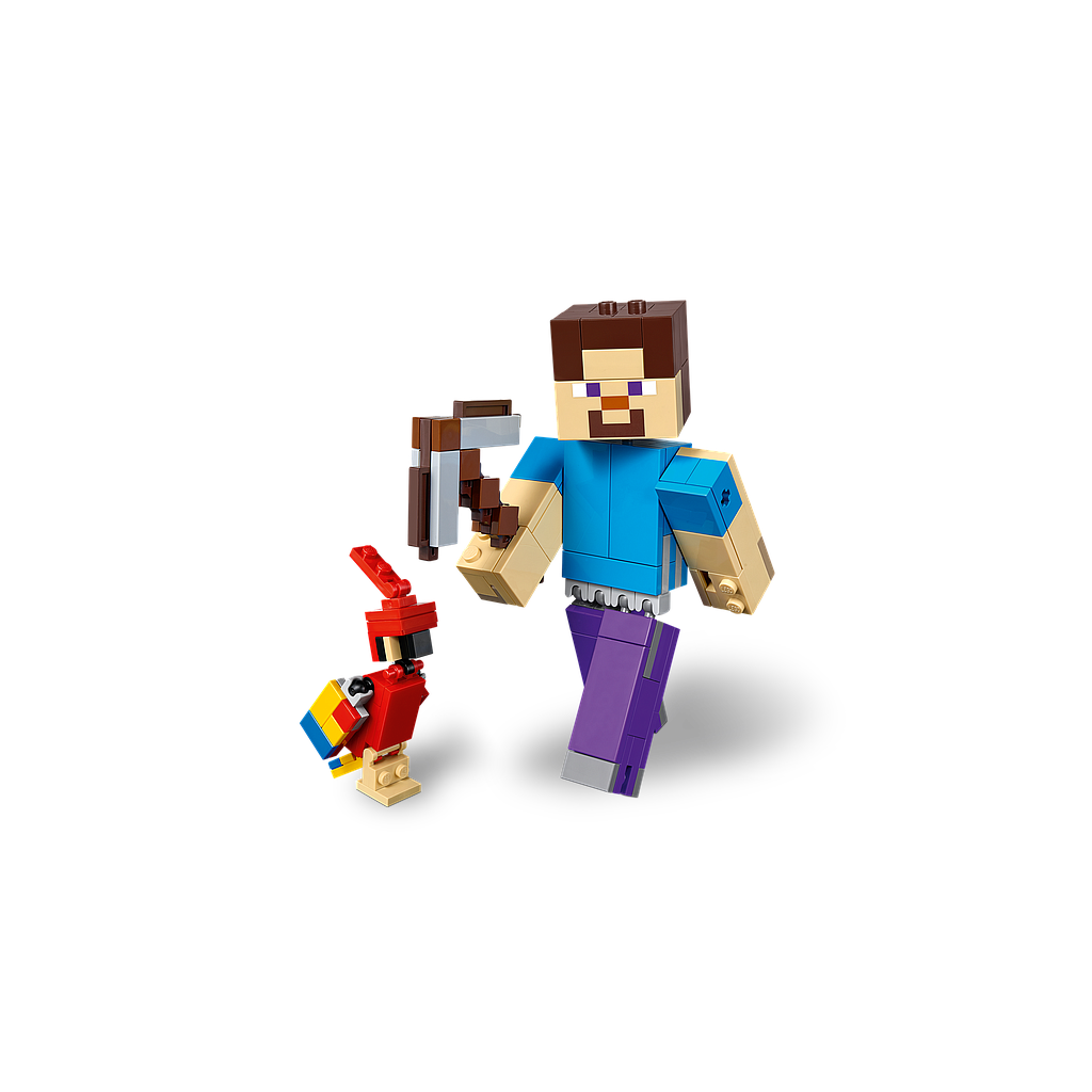 LEGO Minecraft BigFig Steve papagoiga