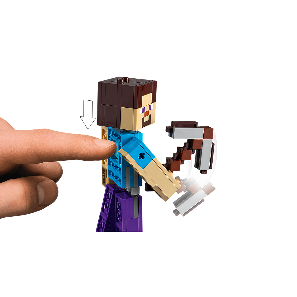 LEGO Minecraft BigFig Steve papagoiga