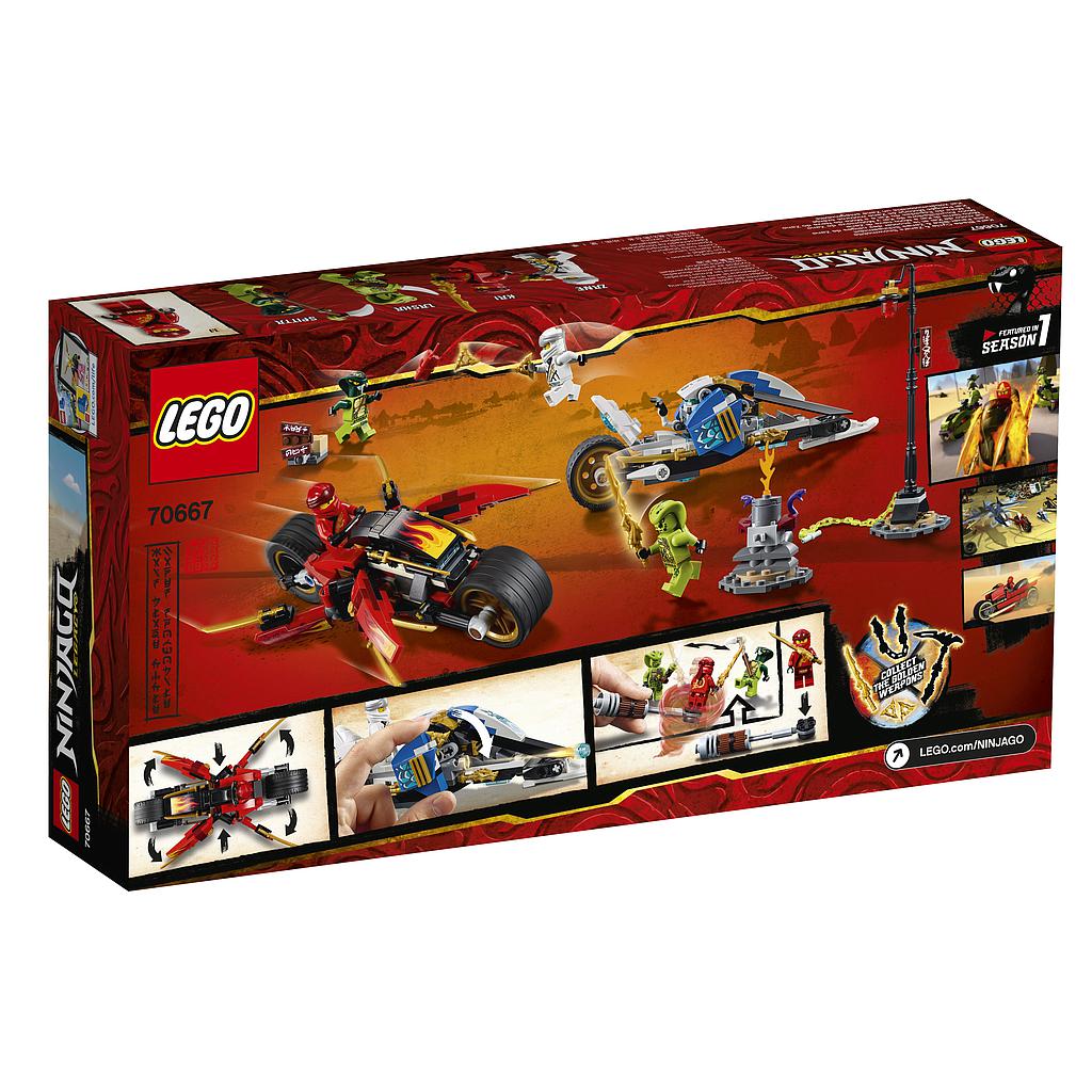 LEGO Ninjago Kai teravikratas ja Zane´i mootorsaan