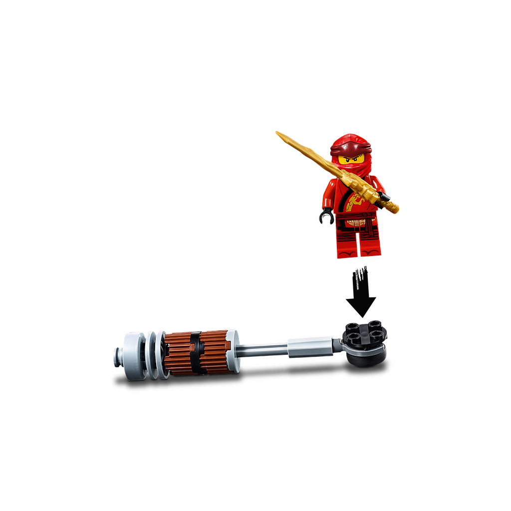 LEGO Ninjago Kai teravikratas ja Zane´i mootorsaan