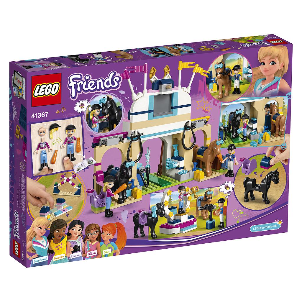 LEGO Friends Stephanie ratsutamisareen