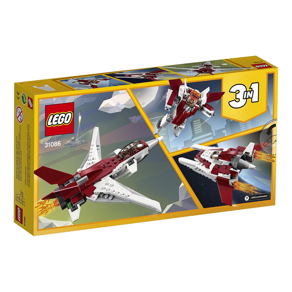LEGO Creator Futuristlik lennuk