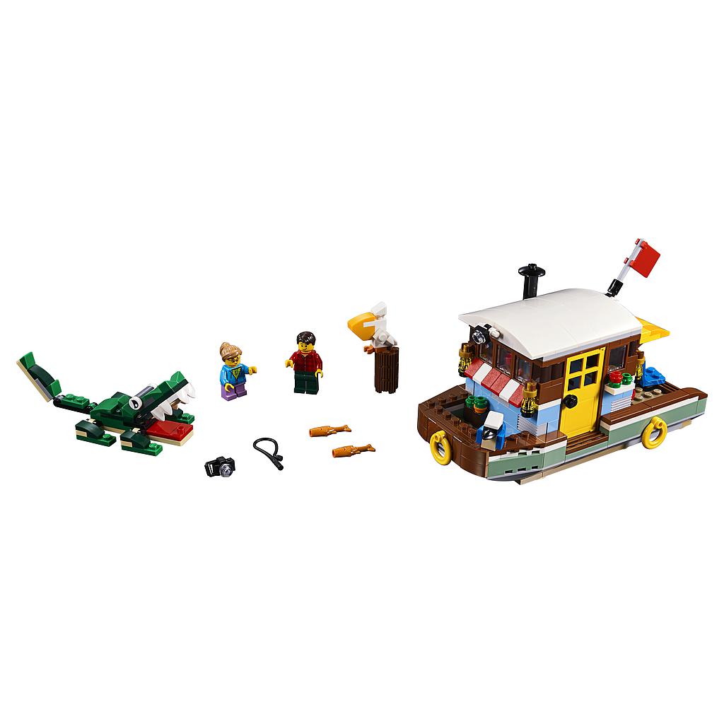 LEGO Creator Jõeäärne paatmaja