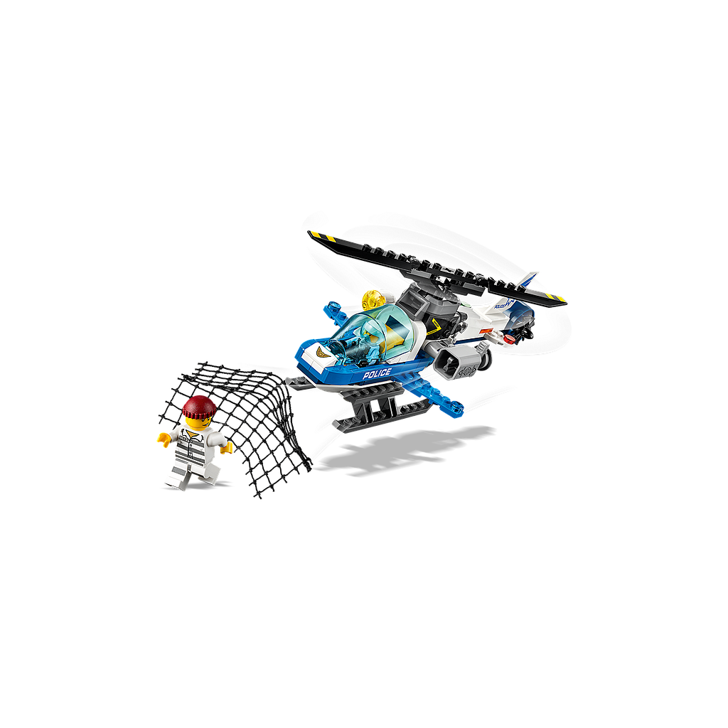 LEGO City Tagaajamine õhupolitsei droonidega 60207