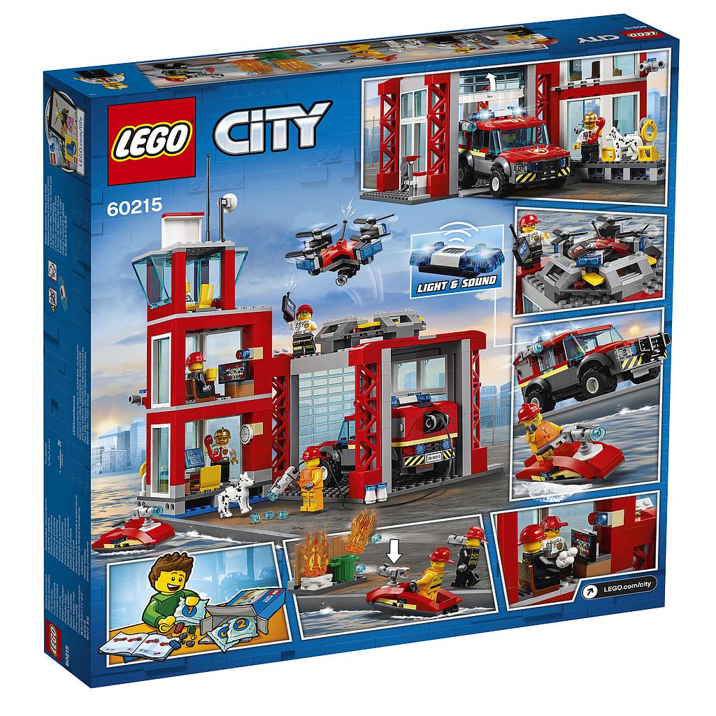 LEGO City Tuletõrjedepoo 60215