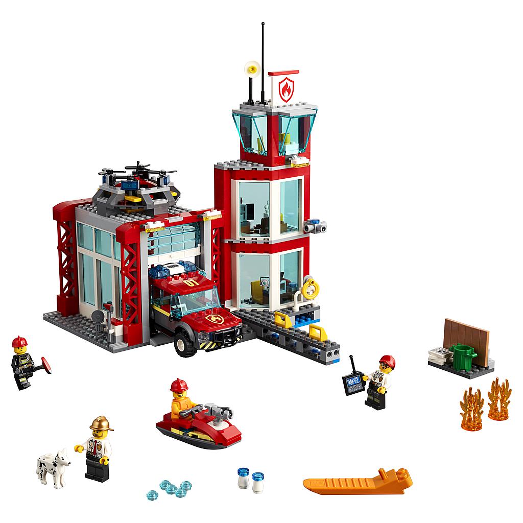 LEGO City Tuletõrjedepoo 60215